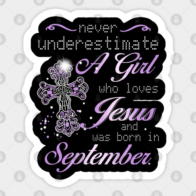 September Girl Sticker by xylalevans